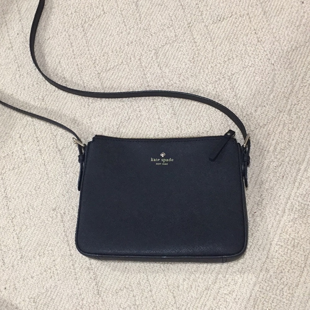 Kate Spade New York Black Saffiano Leather Purse